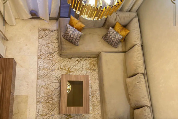 Duplex apartment with high standing pool 22